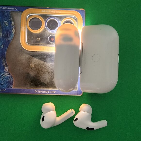 Airpods Pro 2 Apple Headphones Lightning Port, Noise Canceling Headphones - Picture 3 of 14